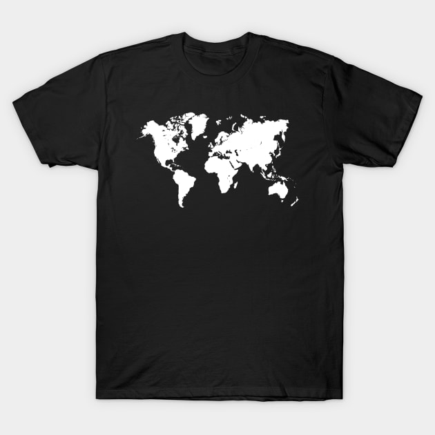 The World Atlas T-Shirt by The Minimalist